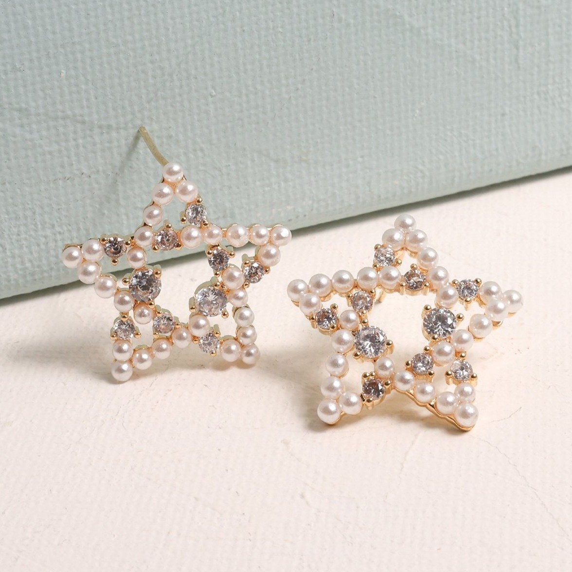 Starry Nights Pearl Earrings - Earrings - Nail Polish at Beyond Polish