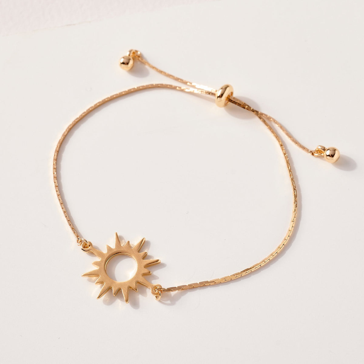 Sun Burst Bracelet in Gold - Bracelets - Nail Polish at Beyond Polish