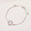 Sun Burst Bracelet in Silver - Bracelets - Nail Polish at Beyond Polish