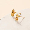 Sun Stud 14K Earrings in Gold - Earrings - Nail Polish at Beyond Polish