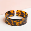 Tortoise Resin Cuff Bracelet - Bracelets - Nail Polish at Beyond Polish
