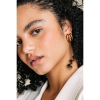 Triple Hoop Earrings - Earrings - Nail Polish at Beyond Polish