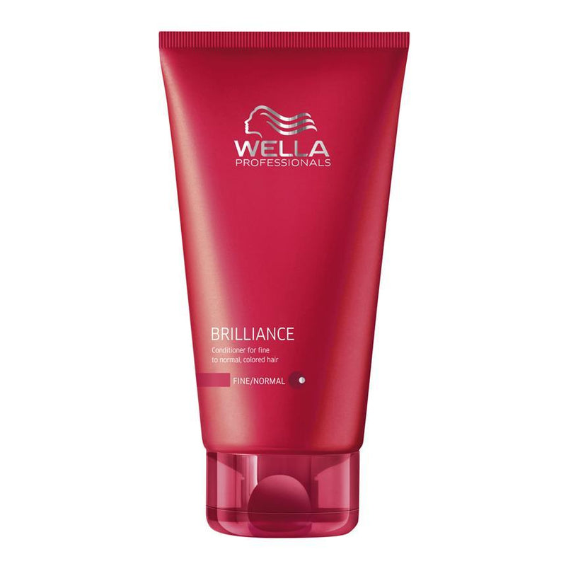 Wella - Brilliance Conditioner for Coarse Colored Hair 8.4 oz - Hair - Nail Polish at Beyond Polish