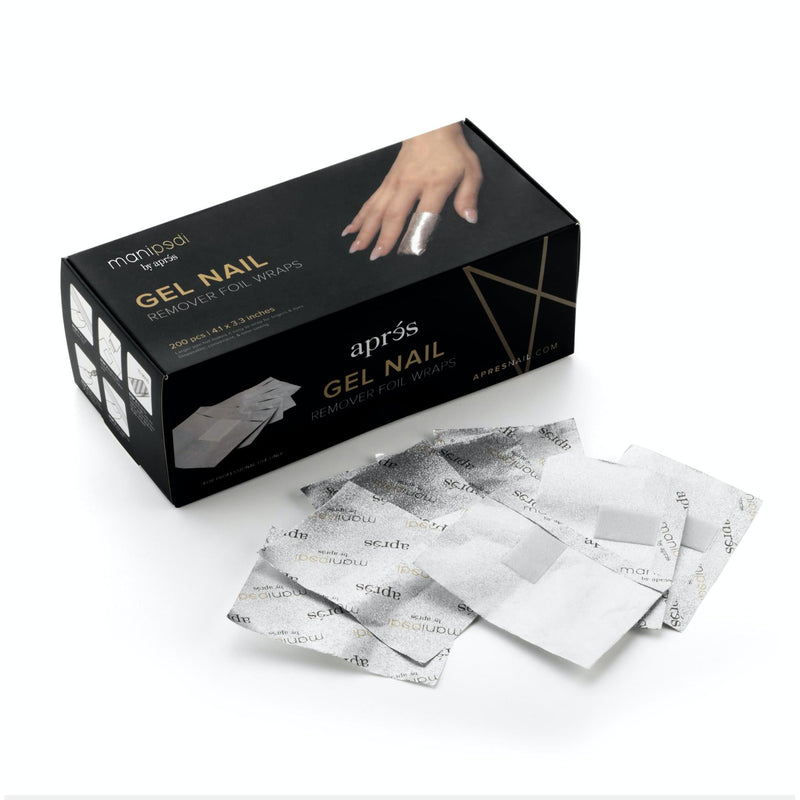 apres - Aprés Nail Foil Remover Wraps/ 200pcs per Box - Cleansers & Removers - Nail Polish at Beyond Polish