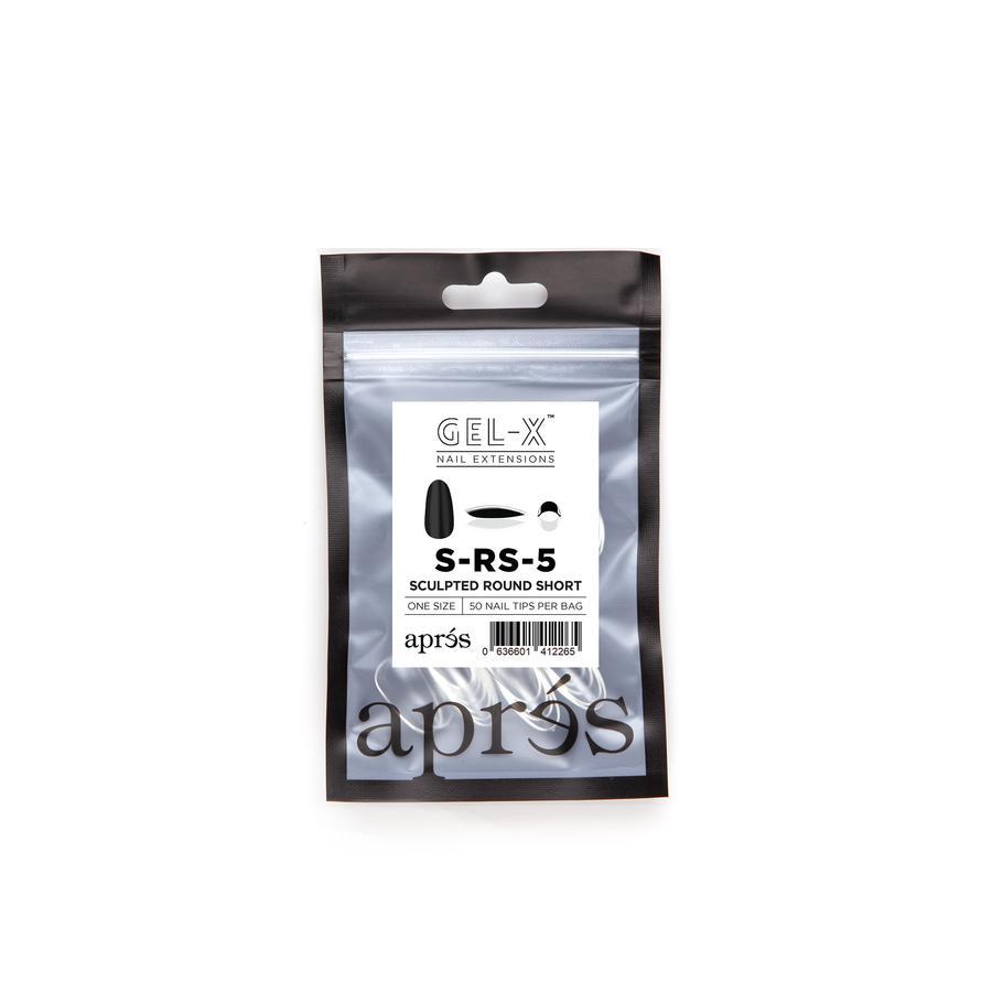 apres - Gel-X Refill Bags - Sculpted Round Short Size 5 (50 pcs) - Nail Extensions - Nail Polish at Beyond Polish