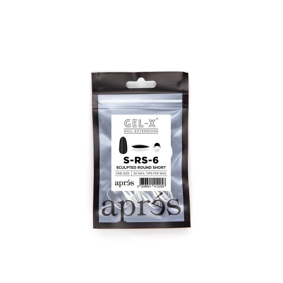 apres - Gel-X Refill Bags - Sculpted Round Short Size 6 (50 pcs) - Nail Extensions - Nail Polish at Beyond Polish