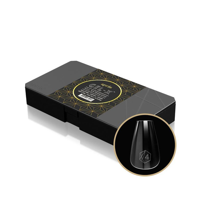 apres - Gel-X Tips - Sculpted Coffin Short (500 pcs) - Nail Extensions - Nail Polish at Beyond Polish