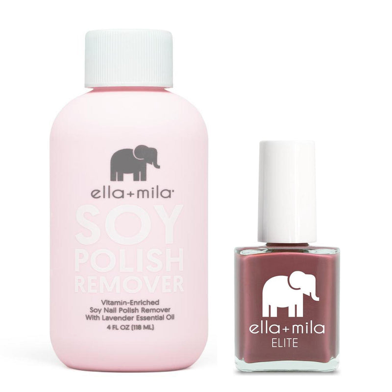 ella+mila - Soy Polish Remover & Wanderer - .45oz - Nail Lacquer - Nail Polish at Beyond Polish