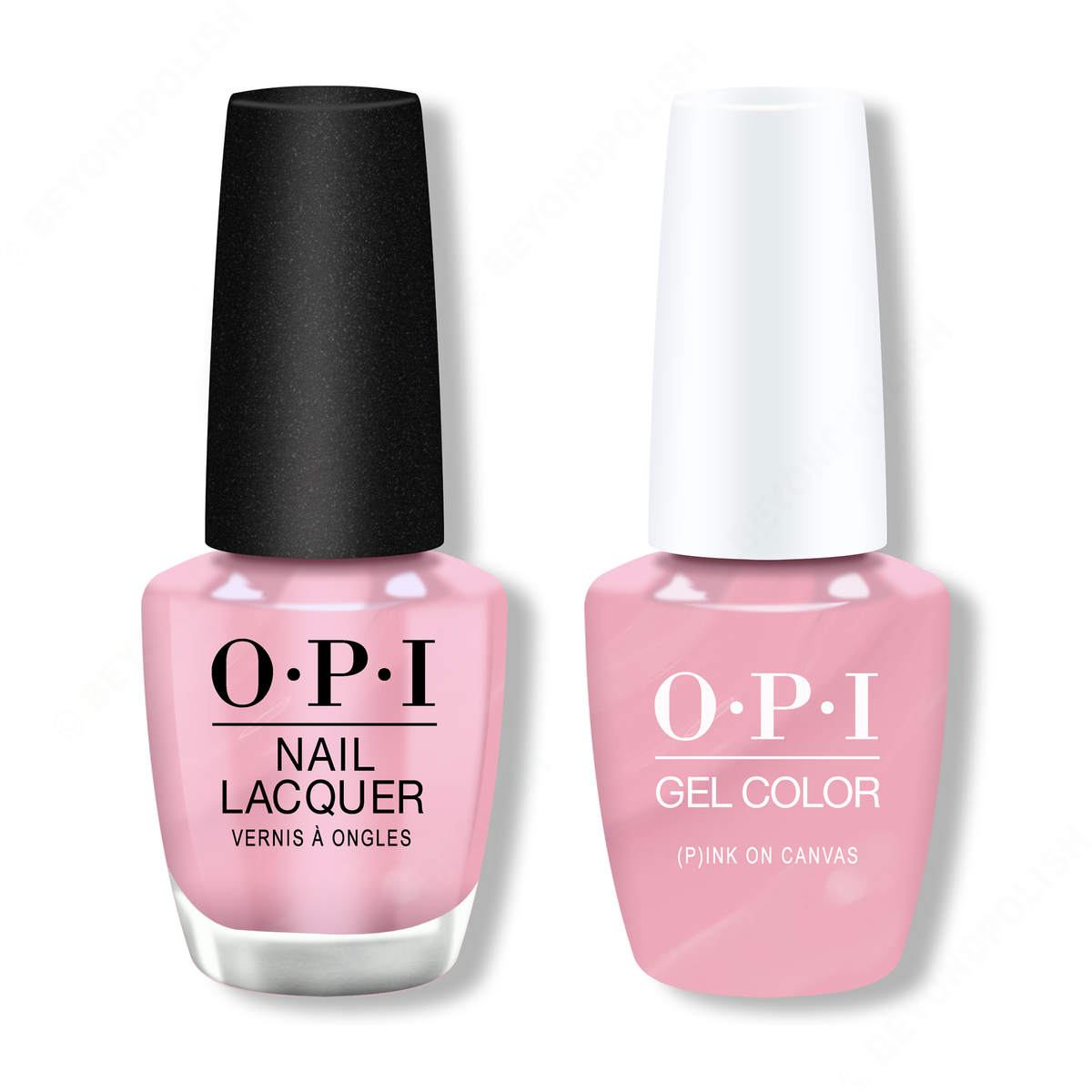OPI - Gel & Lacquer Combo - (P)Ink on Canvas - Gel & Lacquer Polish - Nail Polish at Beyond Polish