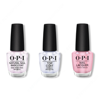 OPI - Nail Lacquer Combo - Base, Top & (P)Ink on Canvas - Nail Lacquer - Nail Polish at Beyond Polish
