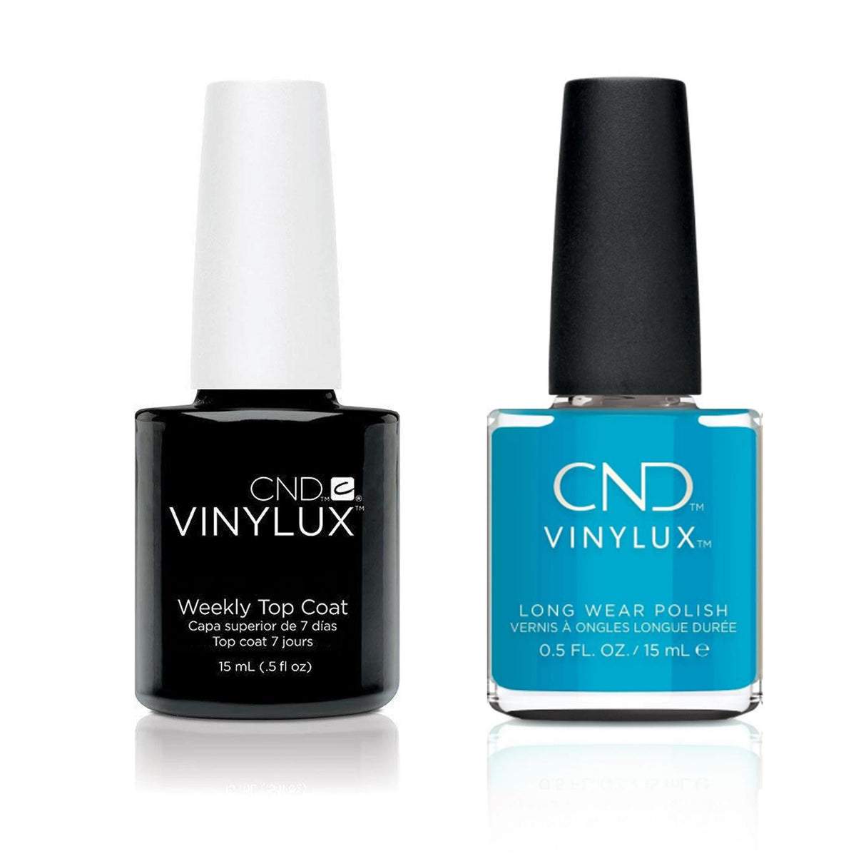 CND - Vinylux Topcoat & Boats & Bikinis 0.5 oz - #405 - Nail Lacquer - Nail Polish at Beyond Polish