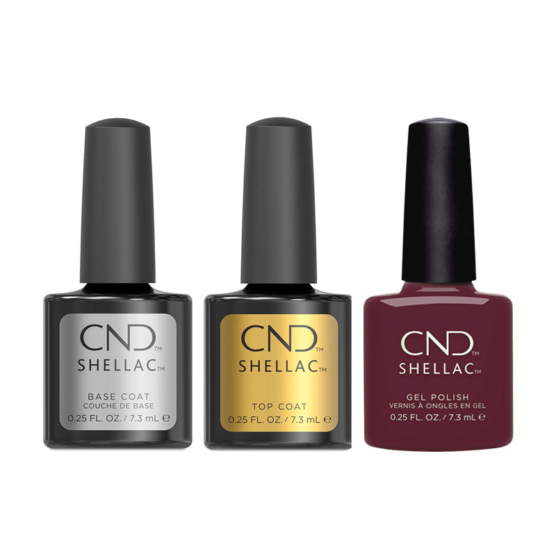 CND - Shellac Combo - Base, Top & Feel The Flutter - Gel Polish - Nail Polish at Beyond Polish