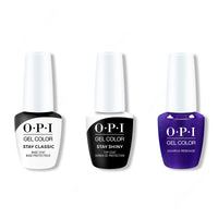 OPI - GelColor Combo - Stay Classic Base, Shiny Top & Aquarius Renegade - Gel Polish - Nail Polish at Beyond Polish