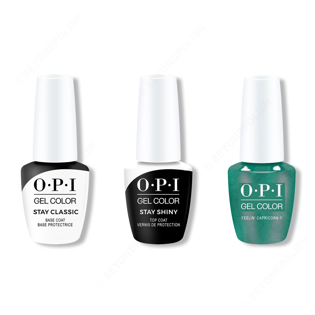 OPI - GelColor Combo - Stay Classic Base, Shiny Top & Feelin' Capricorn-y - Gel Polish - Nail Polish at Beyond Polish