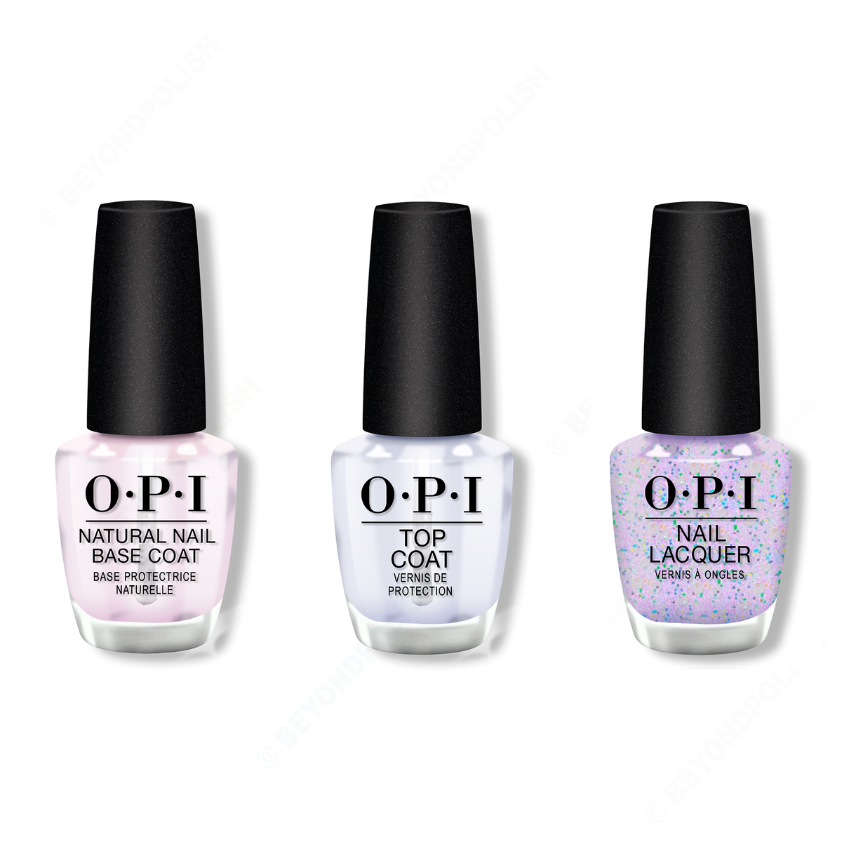 OPI - Nail Lacquer Combo - Base, Top & Put On Something Ice - Nail Lacquer - Nail Polish at Beyond Polish