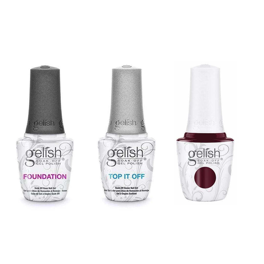 Harmony Gelish Combo - Base, Top & Tartan The Interruption - Gel Polish - Nail Polish at Beyond Polish
