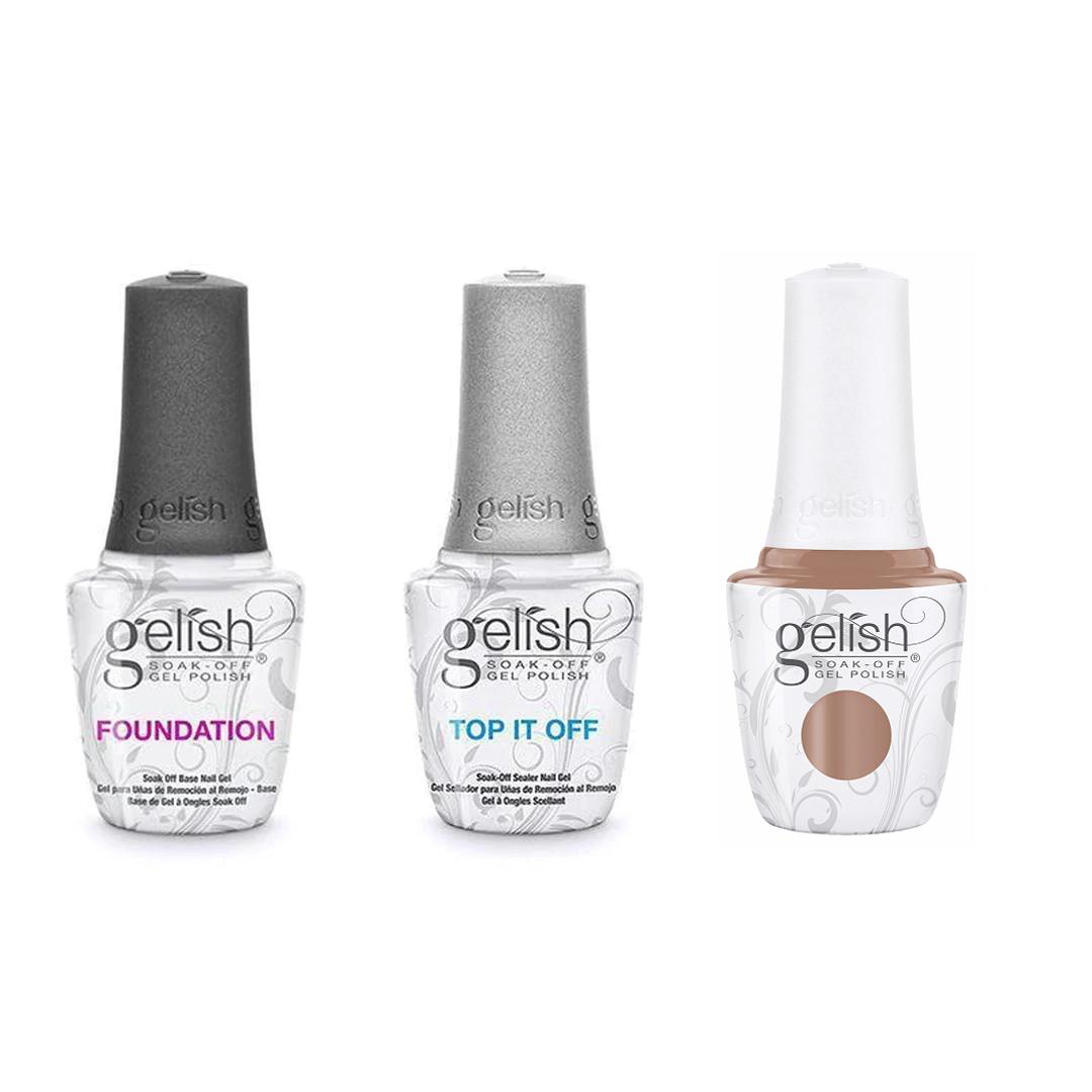 Harmony Gelish Combo - Base Top & Wool You Love Me? - Gel Polish - Nail Polish at Beyond Polish