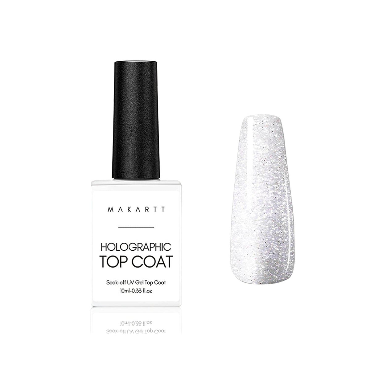 Makartt - Gel - Holographic Top Coat - Gel Polish - Nail Polish at Beyond Polish