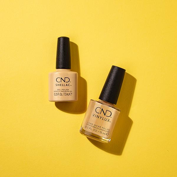 CND - Shellac & Vinylux Combo - Seeing Citrine - Gel & Lacquer Polish - Nail Polish at Beyond Polish