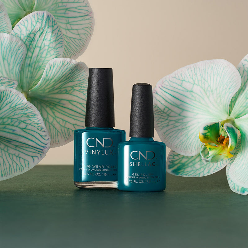 CND - Shellac & Vinylux Combo - Teal Time - Gel & Lacquer Polish - Nail Polish at Beyond Polish