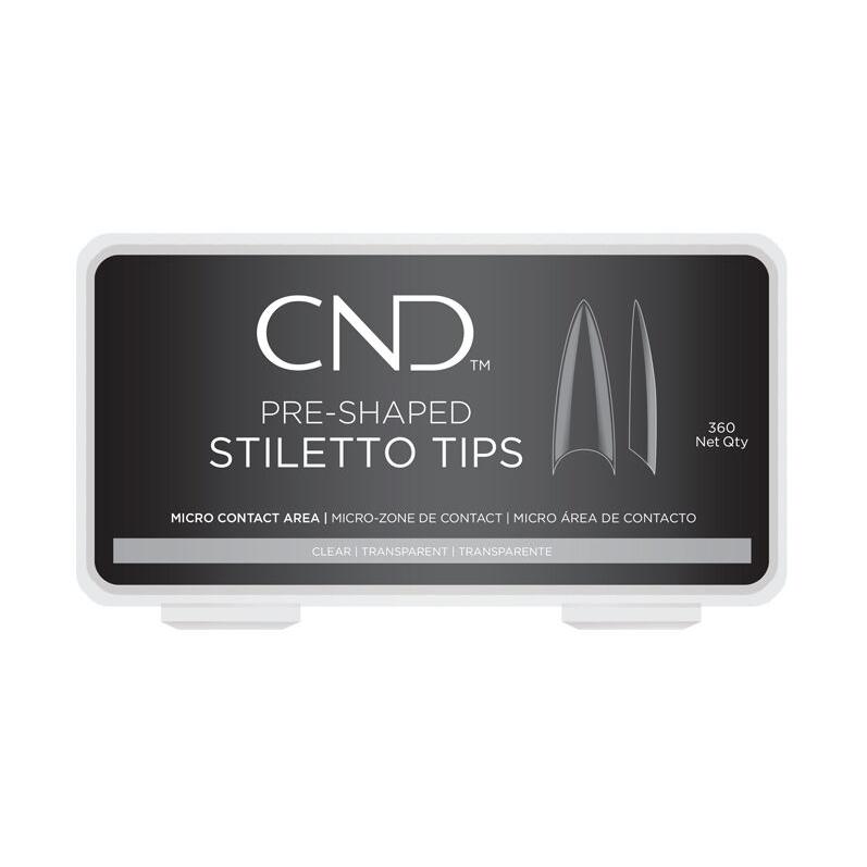 CND Nail Tips - Stiletto 360ct - Nail Extensions - Nail Polish at Beyond Polish