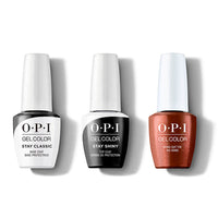 OPI - GelColor Combo - Stay Classic Base, Shiny Top & Bring out the Big Gems - Gel Polish - Nail Polish at Beyond Polish
