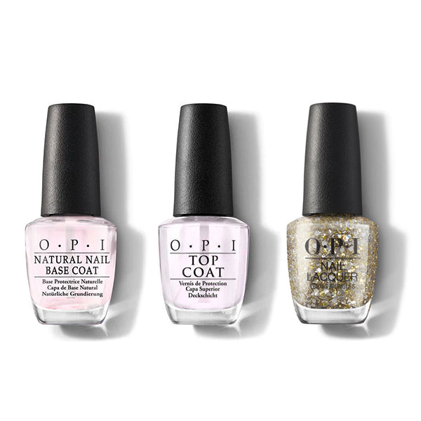 OPI - Nail Lacquer Combo - Base, Top & Pop the Baubles - Nail Lacquer - Nail Polish at Beyond Polish