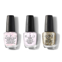 OPI - Nail Lacquer Combo - Base, Top & Pop the Baubles - Nail Lacquer - Nail Polish at Beyond Polish