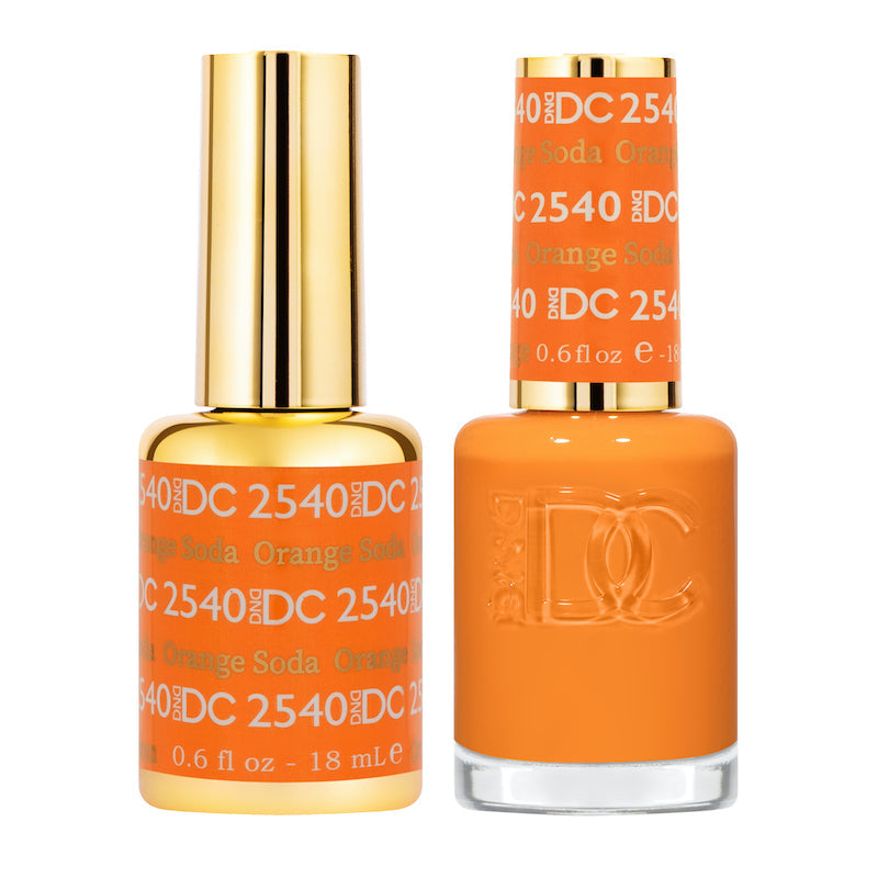 DND - DC Duo - Orange Soda - #2540 - Gel & Lacquer Polish - Nail Polish at Beyond Polish
