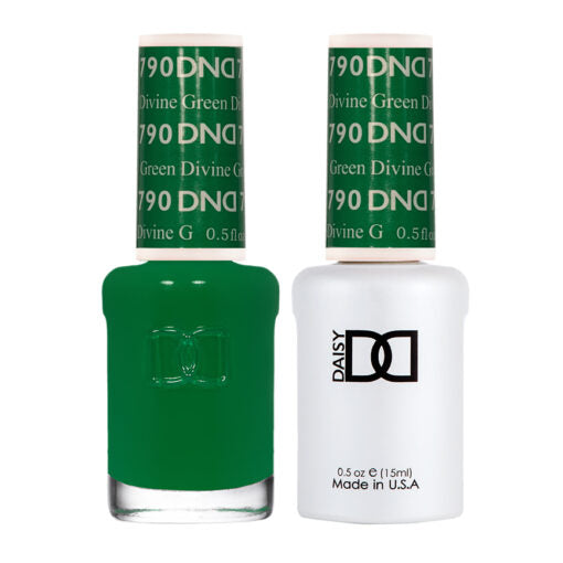 DND - Gel & Lacquer - Divine Green - #790 - Gel & Lacquer Polish - Nail Polish at Beyond Polish