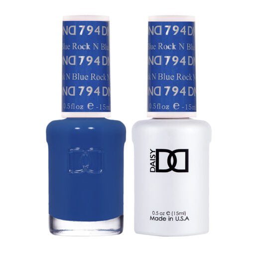 DND - Gel & Lacquer - Rock N Blue - #794 - Gel & Lacquer Polish - Nail Polish at Beyond Polish
