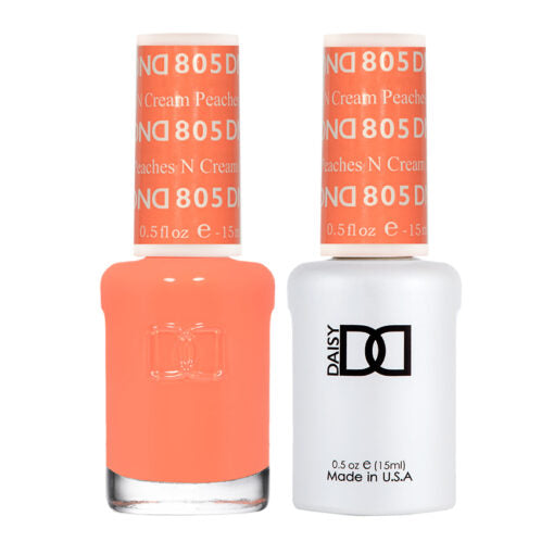 DND - Gel & Lacquer - Peaches N Cream - #805 - Gel & Lacquer Polish - Nail Polish at Beyond Polish