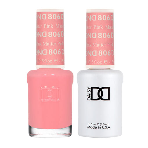 DND - Gel & Lacquer - Pink Matter - #806 - Gel & Lacquer Polish - Nail Polish at Beyond Polish