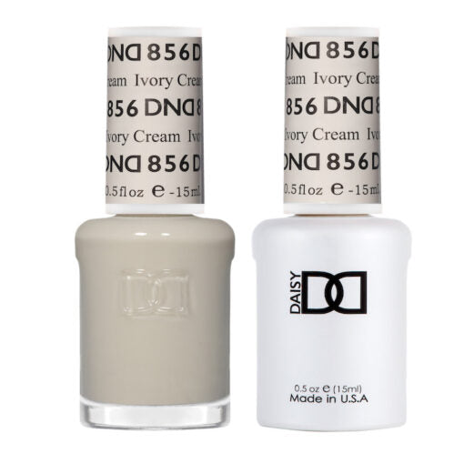 DND - Gel & Lacquer - Ivory Cream - #856 - Gel & Lacquer Polish - Nail Polish at Beyond Polish