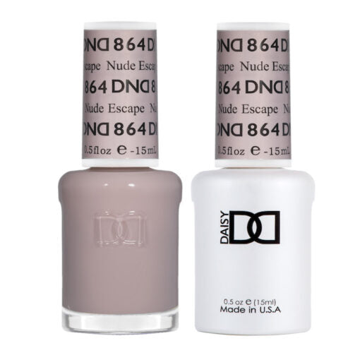 DND - Gel & Lacquer - Nude Escape - #864 - Gel & Lacquer Polish - Nail Polish at Beyond Polish