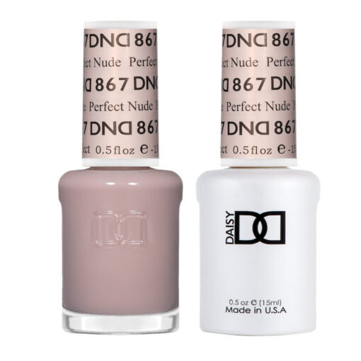 DND - Gel & Lacquer - Perfect Nude - #867 - Gel & Lacquer Polish - Nail Polish at Beyond Polish