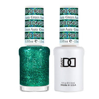 DND - Gel & Lacquer - Green Aura - #908 - Gel & Lacquer Polish - Nail Polish at Beyond Polish