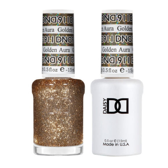 DND - Gel & Lacquer - Golden Aura - #911 - Gel & Lacquer Polish - Nail Polish at Beyond Polish