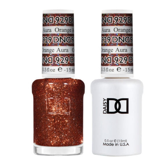 DND - Gel & Lacquer - Orange Aura - #929 - Gel & Lacquer Polish - Nail Polish at Beyond Polish