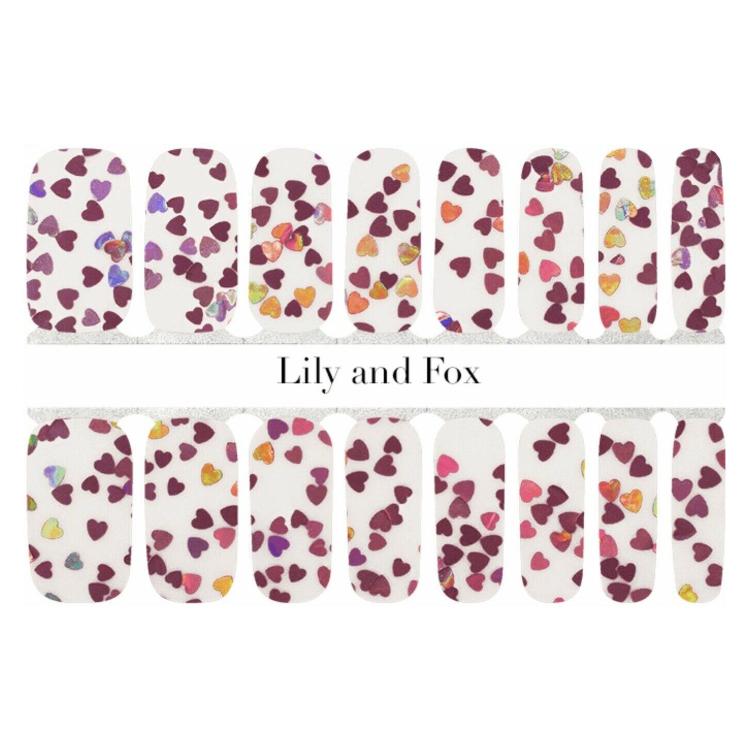 Lily and Fox - Nail Wrap - Falling For You - Nail Wrap - Nail Polish at Beyond Polish
