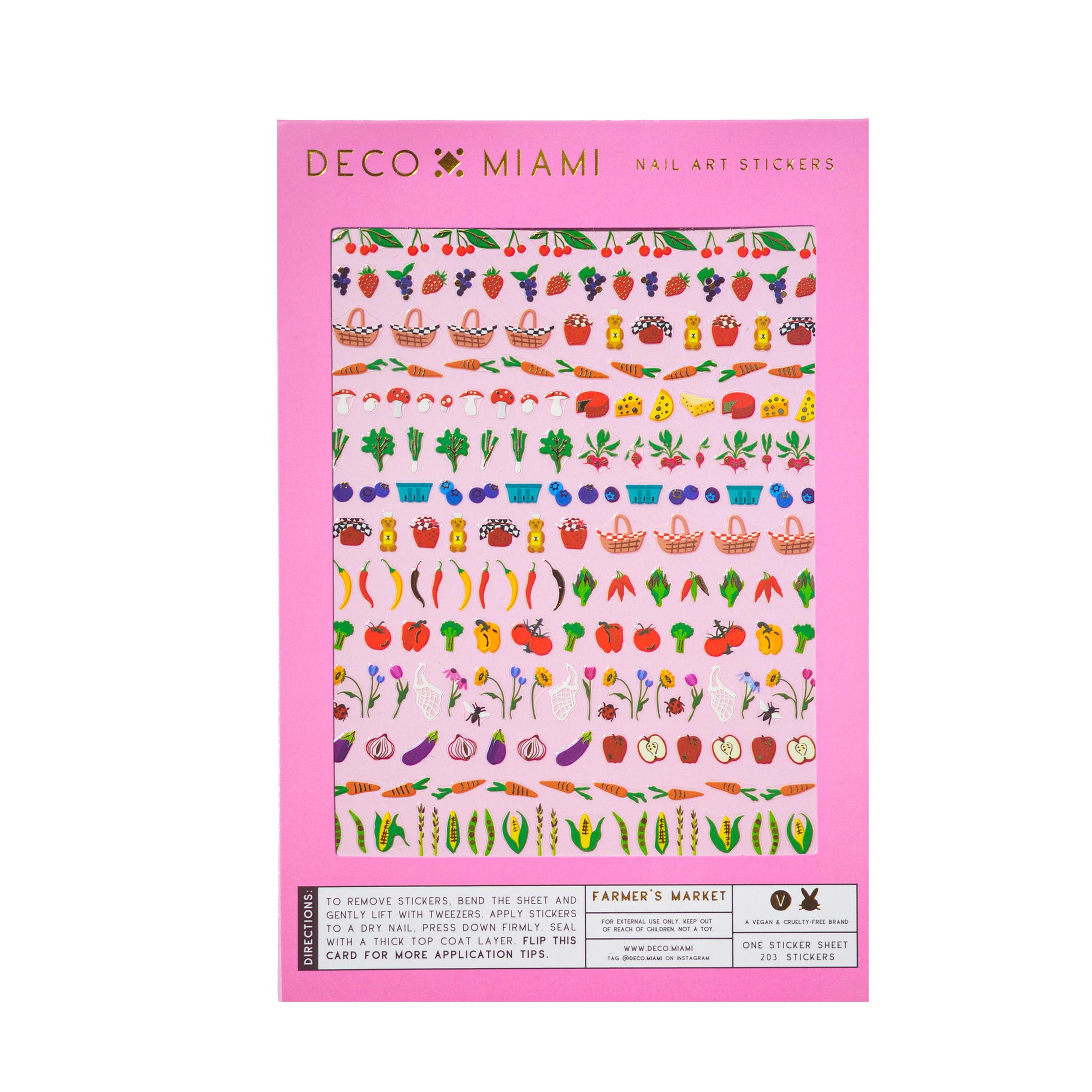 Deco Beauty - Nail Art Stickers - Farmer's Market - Nail Art - Nail Polish at Beyond Polish