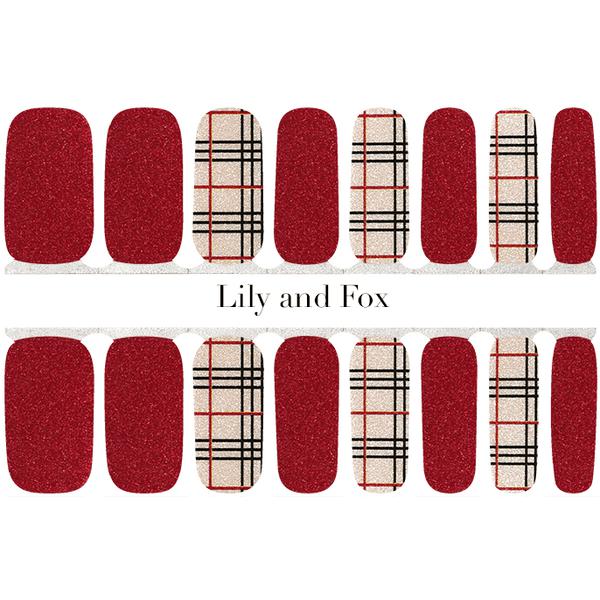 Lily And Fox - Nail Wrap - Clueless (Glitter) - Nail Wrap - Nail Polish at Beyond Polish