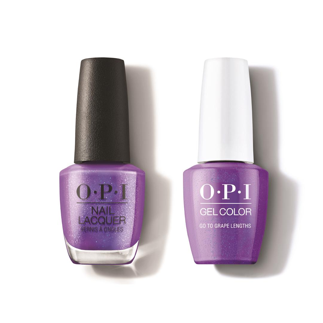 OPI - Gel & Lacquer Combo - Go to Grape Lengths - Gel & Lacquer Polish - Nail Polish at Beyond Polish