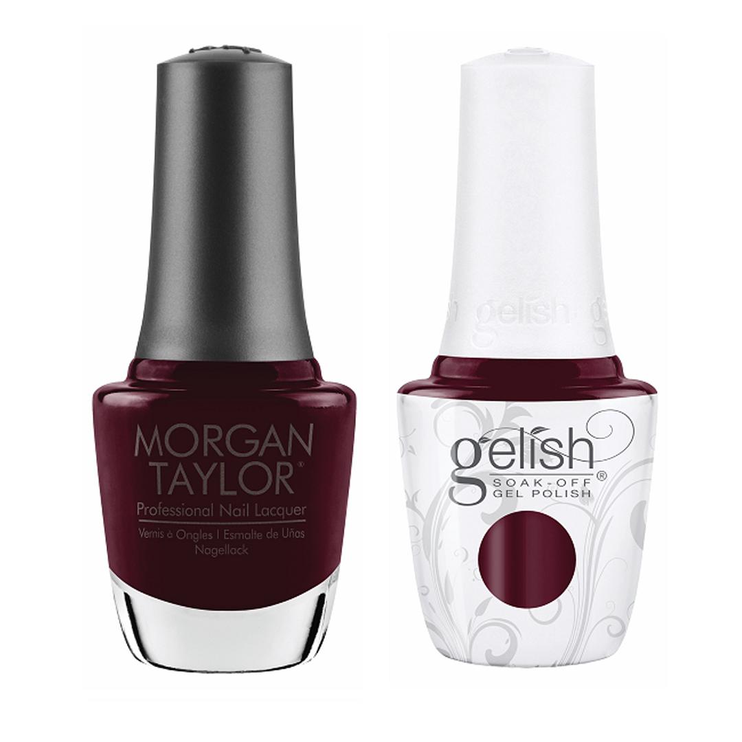 Gelish & Morgan Taylor Combo - Tartan The Interruption - Gel & Lacquer Polish - Nail Polish at Beyond Polish