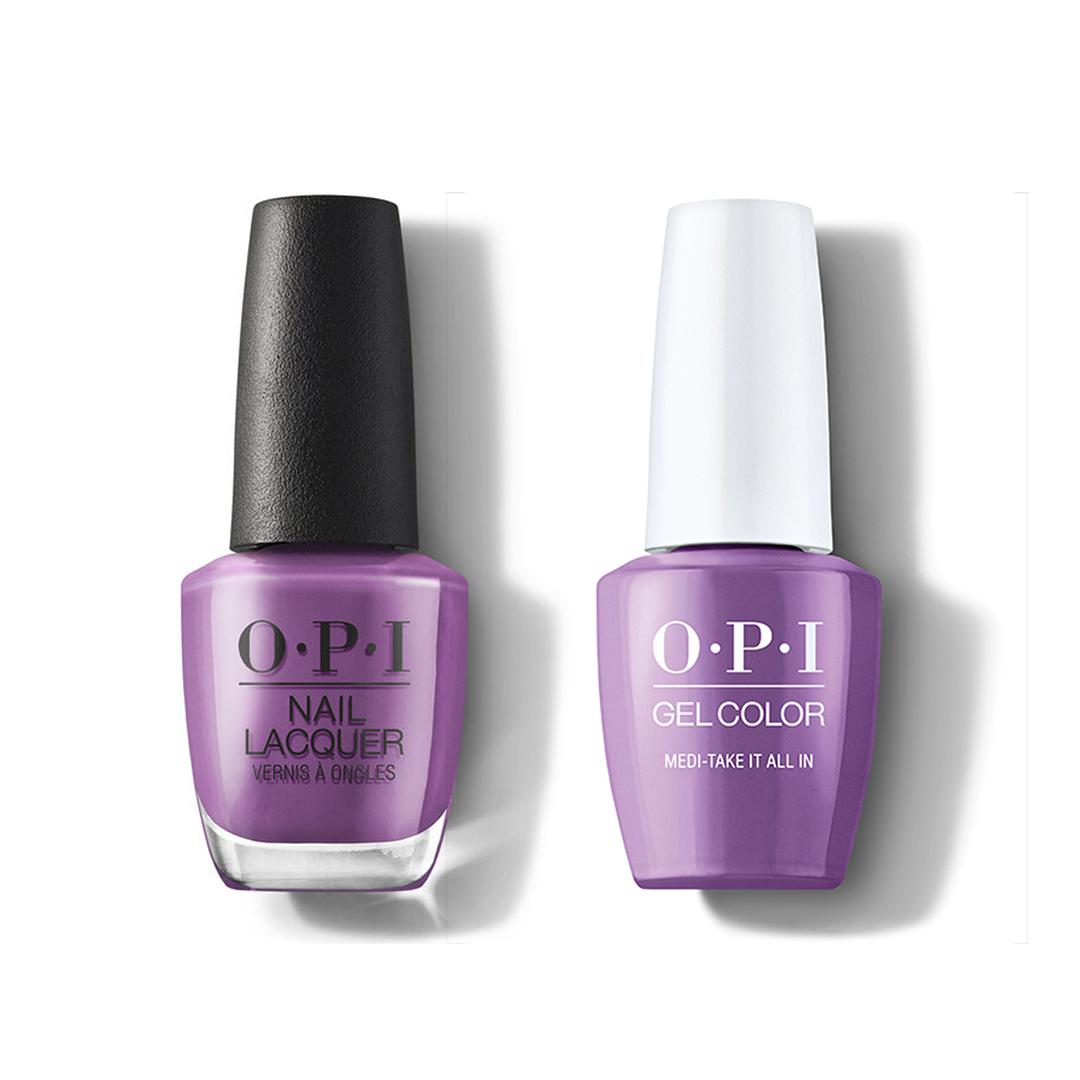 OPI - Gel & Lacquer Combo - Medi-take It All In - Gel & Lacquer Polish - Nail Polish at Beyond Polish