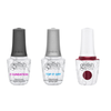 Harmony Gelish Combo - Base, Top & Reddy To Jingle - Gel Polish - Nail Polish at Beyond Polish