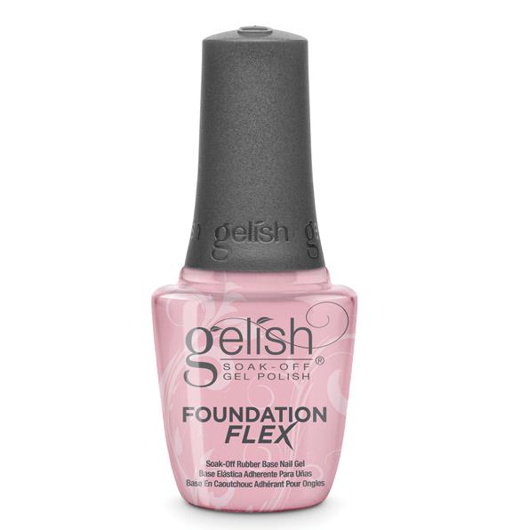 Harmony Gelish - Foundation Flex Soak-Off Rubber Base Nail Gel - Light Nude (0.5 oz) - Gel Polish - Nail Polish at Beyond Polish