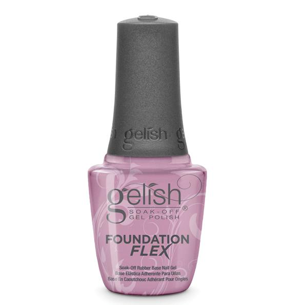 Harmony Gelish - Foundation Flex Soak-Off Rubber Base Nail Gel - Light Pink (0.5 oz) - Gel Polish - Nail Polish at Beyond Polish