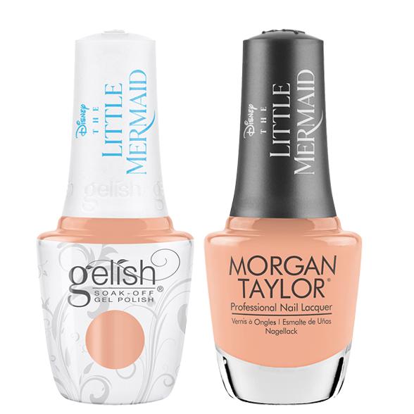 Gelish & Morgan Taylor Combo - Corally Invited - Gel & Lacquer Polish - Nail Polish at Beyond Polish