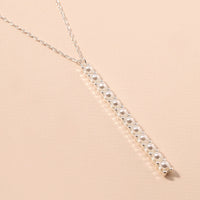 Pearl Bar Necklace Set - Necklaces - Nail Polish at Beyond Polish